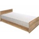 MALCOLM LOZ/90, jednolôžková posteľ 90x200 cm s pružinovým matracom