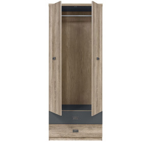 MALCOLM SZF2D2S, šatníková skriňa