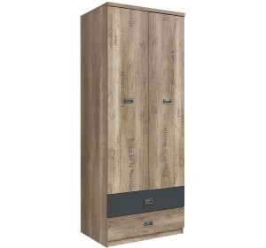 MALCOLM SZF2D2S, šatníková skriňa
