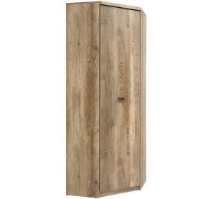 MALCOLM SZFN1D, rohová šatníková skriňa