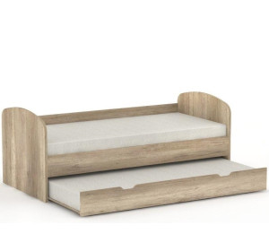 REA ABRA dub canyon, detská posteľ s prístelkou 90x200 cm