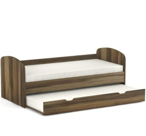 REA ABRA orech rockpille, detská posteľ s prístelkou 90x200 cm