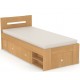 REA LARISA UP 90 buk, jednolôžková posteľ 90x200 cm s úložným priestorom