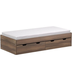 REA MISTY 90 orech rockpille, jednolôžková posteľ 90x200 cm s úložným priestorom