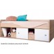 REA POPPO dub lancelot, detská posteľ 90x200 cm s úložným priestorom