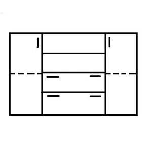 REA SISA 5 dub canyon, komoda