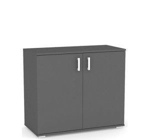 REA SISA 7 šedý grafit, komoda