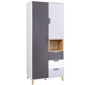 PASCAL 02, šatníkovo-policová skriňa