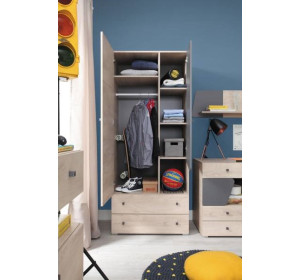 DONA 03 šatníkovo-policová skriňa