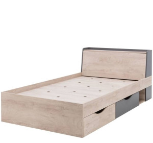 DONA 14 jednolôžková posteľ 90x200 cm s úložným priestorom