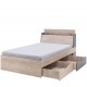 DONA 14 jednolôžková posteľ 90x200 cm s úložným priestorom