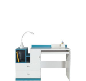 MORIN tyrkysová MO11, PC stolík