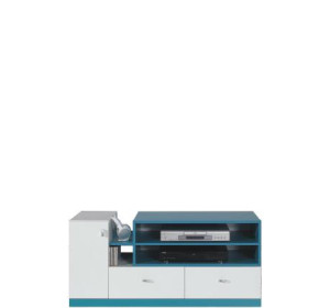 MORIN tyrkysová MO12, TV stolík