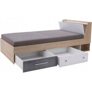 SAFFI 12 jednolôžková posteľ 120x200 cm s úložným priestorom SAFFI 12 jednolôžková posteľ 120x200 cm s úložným priestorom