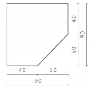 SKIP biela/betón 02, šatníková skriňa