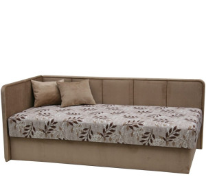IVANKA 1 váľanda s úložným priestorom 80x200 cm a prešitým čelom