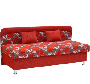 ELIŠKA 4 váľanda s úložným priestorom 80x200 cm na kovových nožičkách