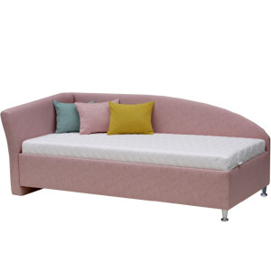 OLINKA 1 jednolôžková posteľ 80x200 cm s roštom a úložným priestorom