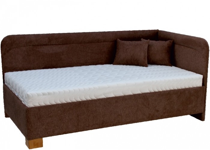 PAULINA 2 jednolôžková posteľ s roštom 80x200 cm a úložným priestorom