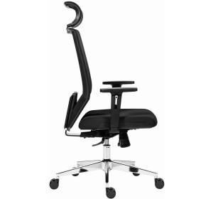 EDGE čierna kancelárska stolička