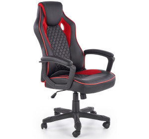 BAFFIN čierno-červená, kancelárske kreslo BAFFIN čierno-červená, kancelárske kreslo