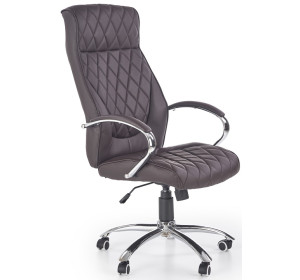 HILTON čokoládová, kancelárske kreslo