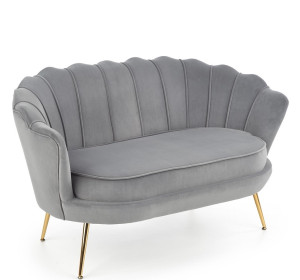 AMORINITO XL sivé, relaxačné dvojkreslo