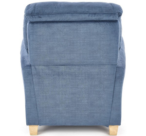 BARD tmavomodré, polohovacie kreslo