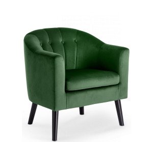 MARSHAL tmavozelené, relaxačné kreslo