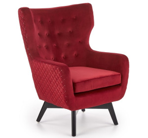 MARVEL bordové, relaxačné kreslo