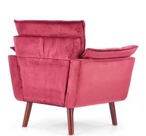 REZZO bordové, relaxačné kreslo