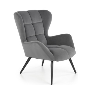 TYRION sivé, relaxačné kreslo