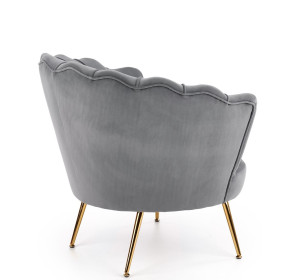 AMORINITO sivé, relaxačné kreslo