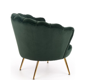 AMORINITO tmavozelené, relaxačné kreslo