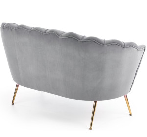 AMORINITO XL sivé, relaxačné dvojkreslo