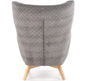 MARVEL sivé, relaxačné kreslo