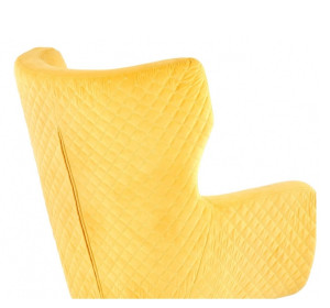 MARVEL žlté, relaxačné kreslo