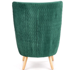 RAVEL zelené, relaxačné kreslo