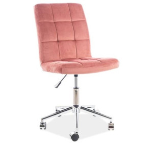 S-020 antická ružová, detské otočné kreslo