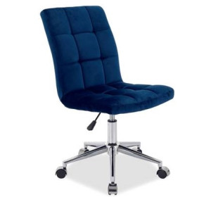 S-020 granátová modrá, detské otočné kreslo