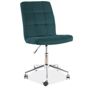 S-020 zelená, detské otočné kreslo