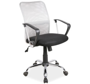 S-078 sivo-čierna, kancelárske kreslo
