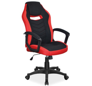 CAMARO čierno-červená, kancelárske kreslo CAMARO čierno-červená, kancelárske kreslo