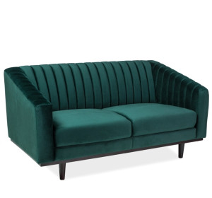 ASPREY 2 zelené, relaxačné dvojkreslo