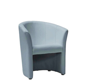 TM-1E sivá ekokoža, relaxačné kreslo