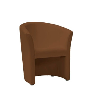 TM-1E svetlohnedá ekokoža, relaxačné kreslo