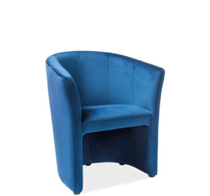 TM-1L zamatová granátová látka, relaxačné kreslo