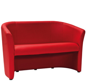 TM-2E červená ekokoža, relaxačné kreslo