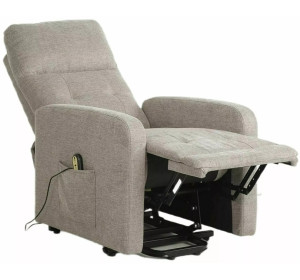 OTUS II BREGO béžové rozkladacie a polohovacie kreslo