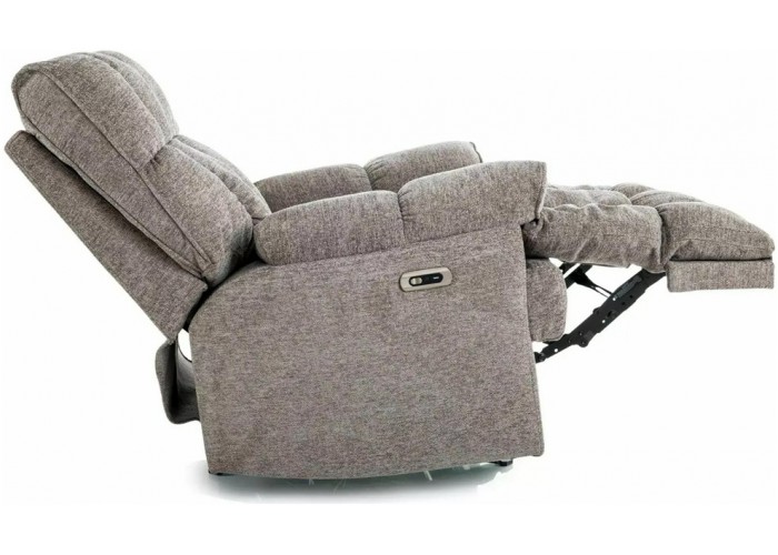 HOMER RAVEN sivé relaxačné polohovacie kreslo HOMER RAVEN sivé relaxačné polohovacie kreslo